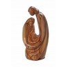 Hand Carved Olive Wood Statue of the Holy Family