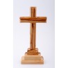 Olive Wood Standing Cross