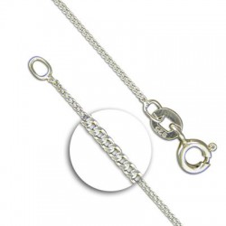 18mm Sterling Silver St George Medal and Chain