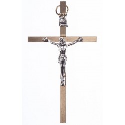 10 cm Brass Metal  Crucifix. 
