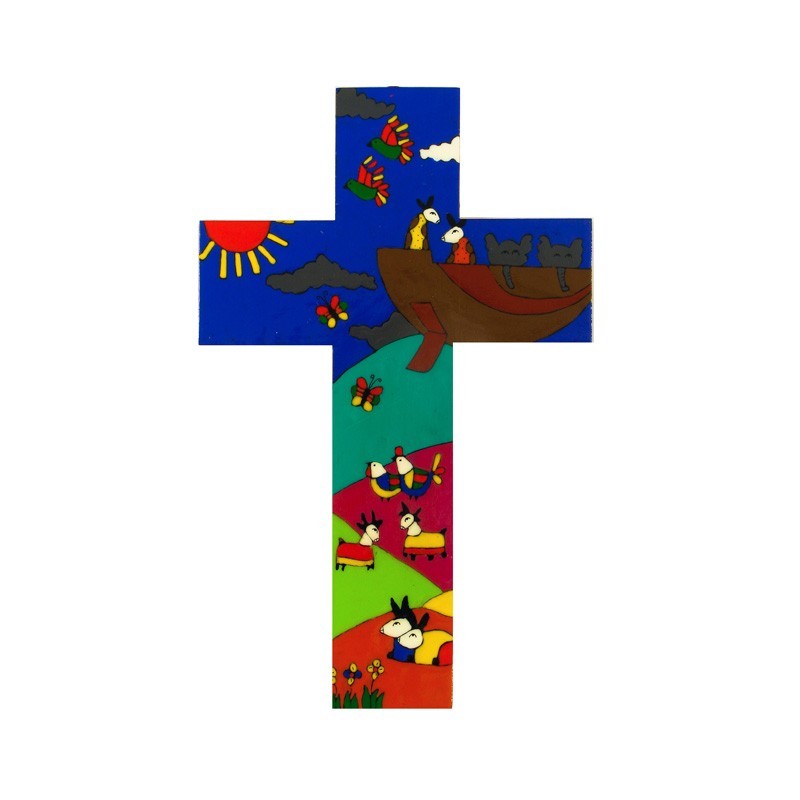 25cm Noah's Ark Cross