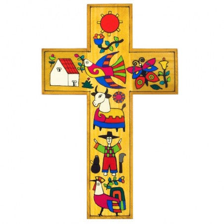 25cm Living World Cross