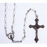 Clear Glass Bead Rosary