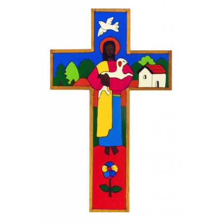 40 cm Traditional Good Shepherd Cross