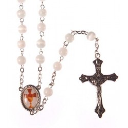 First Holy Communion Rosary Beads.