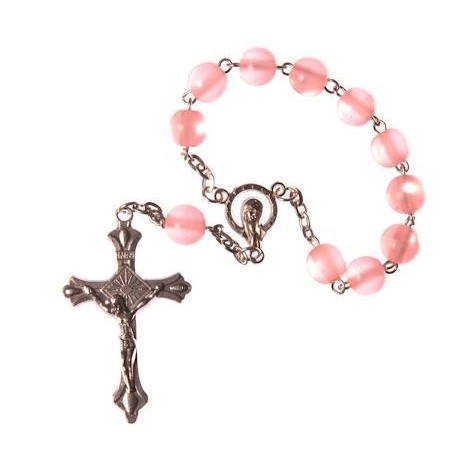 Pnk One Decade Rosary Bead.