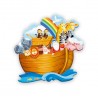 Noah's Ark Magnetic Plaque