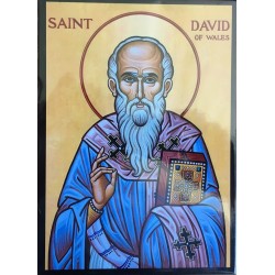 Icon of Saint David of Wales