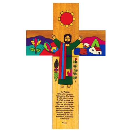25 cm Our Father Cross