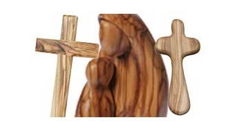 Olive wood gifts from the Holy Land